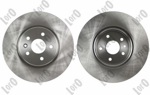 ABAKUS 231-03-225 - Гальмівний диск autocars.com.ua