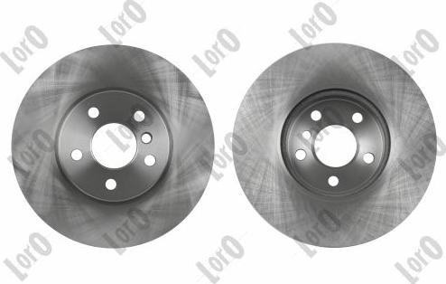 ABAKUS 231-03-245-2 - Гальмівний диск autocars.com.ua