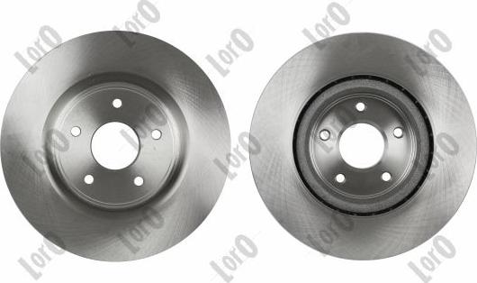 ABAKUS 231-03-246-2 - Гальмівний диск autocars.com.ua