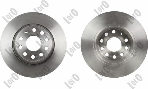 ABAKUS 231-04-007-2 - Гальмівний диск autocars.com.ua