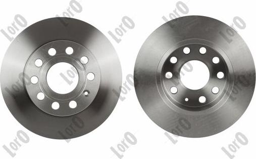 ABAKUS 231-04-008-2 - Гальмівний диск autocars.com.ua