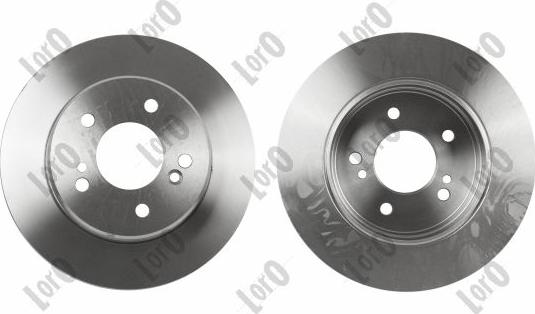 ABAKUS 231-04-016-2 - Гальмівний диск autocars.com.ua