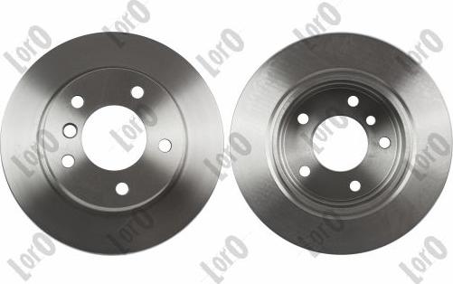 ABAKUS 231-04-018-2 - Гальмівний диск autocars.com.ua