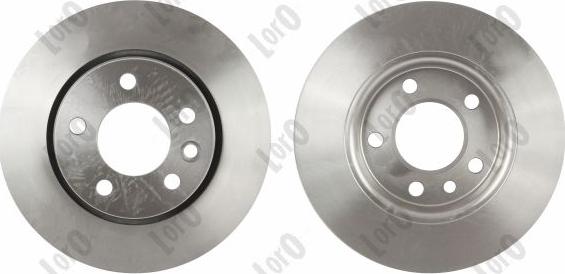 ABAKUS 231-04-026-2 - Гальмівний диск autocars.com.ua