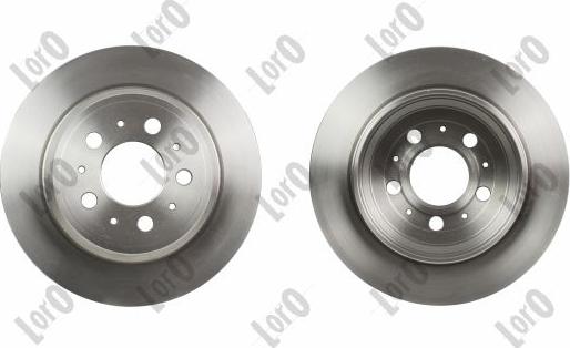 ABAKUS 231-04-033 - Гальмівний диск autocars.com.ua