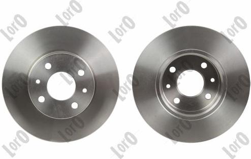 ABAKUS 231-04-038-2 - Гальмівний диск autocars.com.ua