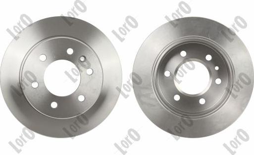 ABAKUS 231-04-048 - Гальмівний диск autocars.com.ua