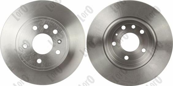 ABAKUS 231-04-055-2 - Гальмівний диск autocars.com.ua