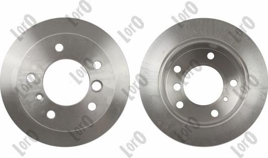 ABAKUS 231-04-056-2 - Гальмівний диск autocars.com.ua