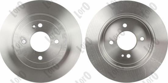 ABAKUS 231-04-058-2 - Гальмівний диск autocars.com.ua