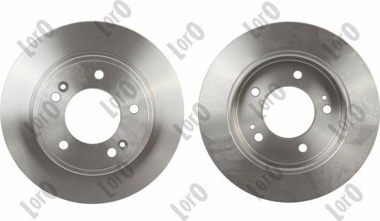 ABAKUS 231-04-060-2 - Гальмівний диск autocars.com.ua