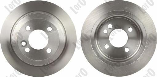 ABAKUS 231-04-061-2 - Гальмівний диск autocars.com.ua