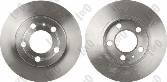 ABAKUS 231-04-067-2 - Гальмівний диск autocars.com.ua