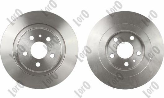 ABAKUS 231-04-068-2 - Гальмівний диск autocars.com.ua