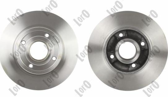 ABAKUS 231-04-072-2 - Гальмівний диск autocars.com.ua