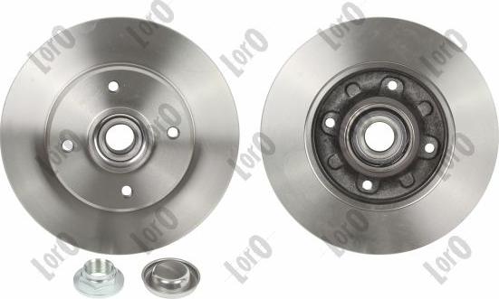 ABAKUS 231-04-074-2 - Гальмівний диск autocars.com.ua