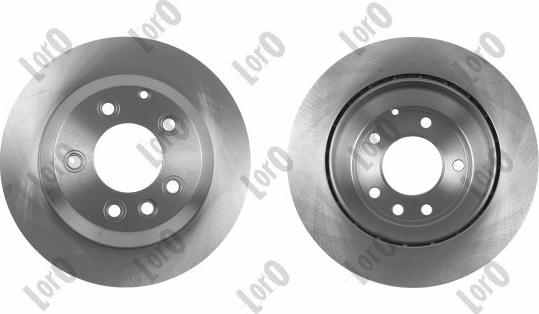 ABAKUS 231-04-076-2 - Гальмівний диск autocars.com.ua