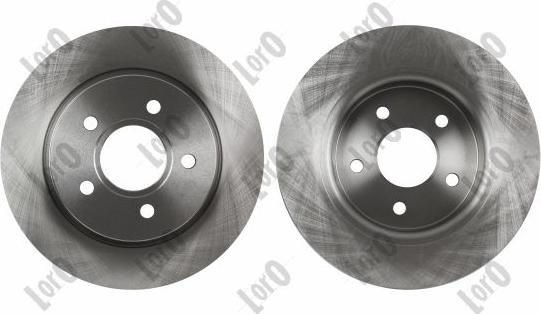 ABAKUS 231-04-079-2 - Гальмівний диск autocars.com.ua