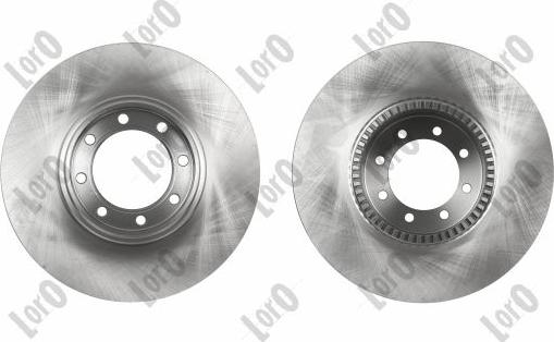 ABAKUS 231-04-082 - Гальмівний диск autocars.com.ua