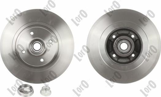 ABAKUS 231-04-086 - Гальмівний диск autocars.com.ua