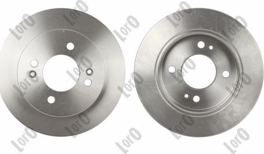 ABAKUS 231-04-089 - Гальмівний диск autocars.com.ua