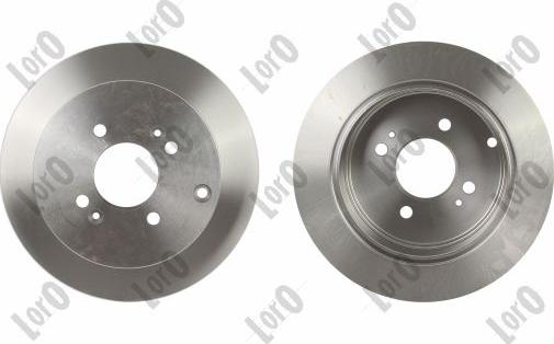 ABAKUS 231-04-090-2 - Гальмівний диск autocars.com.ua