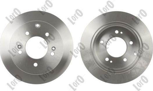 ABAKUS 231-04-092 - Гальмівний диск autocars.com.ua