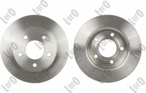 ABAKUS 231-04-093-2 - Гальмівний диск autocars.com.ua