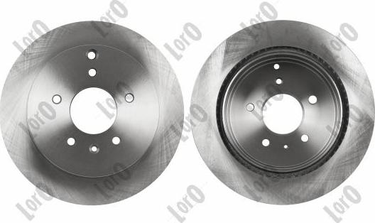 ABAKUS 231-04-100-2 - Гальмівний диск autocars.com.ua