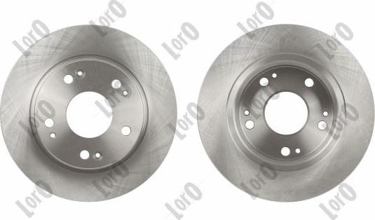 ABAKUS 231-04-101 - Гальмівний диск autocars.com.ua