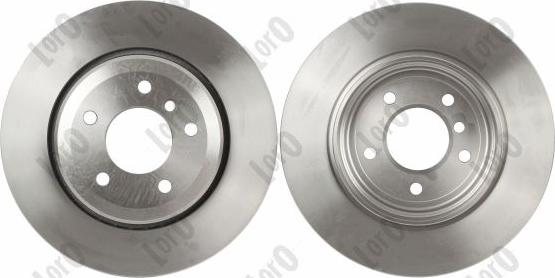 ABAKUS 231-04-107 - Гальмівний диск autocars.com.ua