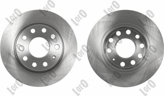 ABAKUS 231-04-111-2 - Гальмівний диск autocars.com.ua