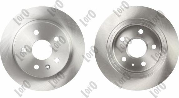 ABAKUS 231-04-112-2 - Гальмівний диск autocars.com.ua