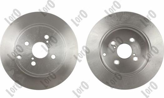 ABAKUS 231-04-117 - Гальмівний диск autocars.com.ua