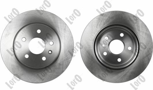 ABAKUS 231-04-121-2 - Гальмівний диск autocars.com.ua