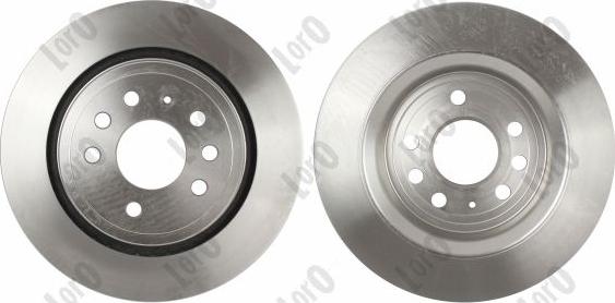 ABAKUS 231-04-127-2 - Гальмівний диск autocars.com.ua