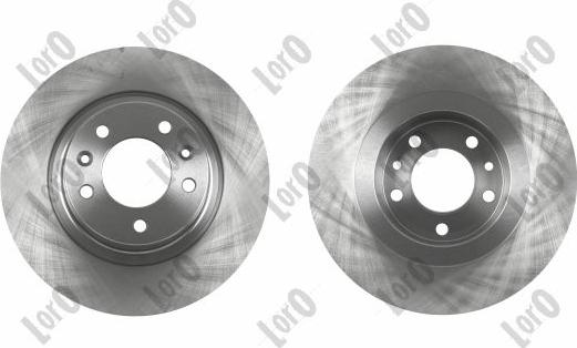 ABAKUS 231-04-134-2 - Гальмівний диск autocars.com.ua