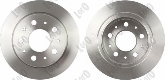 ABAKUS 231-04-136-2 - Гальмівний диск autocars.com.ua