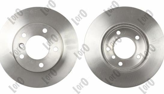 ABAKUS 231-04-137-2 - Гальмівний диск autocars.com.ua