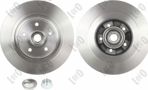 ABAKUS 231-04-140-2 - Гальмівний диск autocars.com.ua