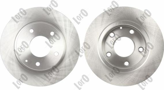 ABAKUS 231-04-142-2 - Гальмівний диск autocars.com.ua