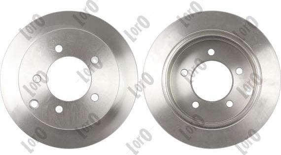 ABAKUS 231-04-143 - Гальмівний диск autocars.com.ua