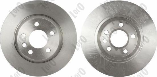 ABAKUS 231-04-146-2 - Гальмівний диск autocars.com.ua