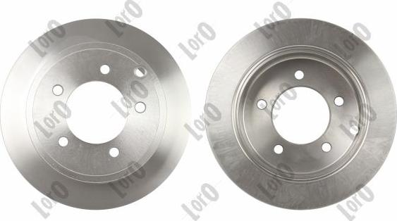 ABAKUS 231-04-150-2 - Гальмівний диск autocars.com.ua