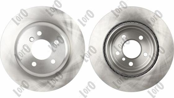 ABAKUS 231-04-151-2 - Гальмівний диск autocars.com.ua