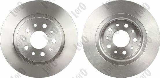 ABAKUS 231-04-152-2 - Гальмівний диск autocars.com.ua