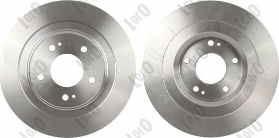 ABAKUS 231-04-155-2 - Гальмівний диск autocars.com.ua