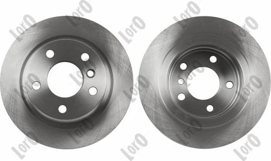 ABAKUS 231-04-156 - Гальмівний диск autocars.com.ua