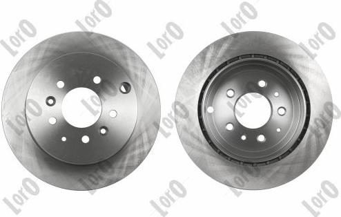 ABAKUS 231-04-162 - Гальмівний диск autocars.com.ua