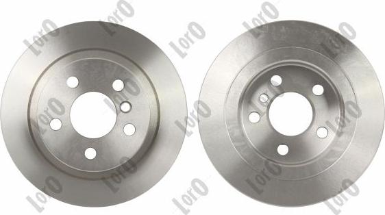 ABAKUS 231-04-163-2 - Гальмівний диск autocars.com.ua